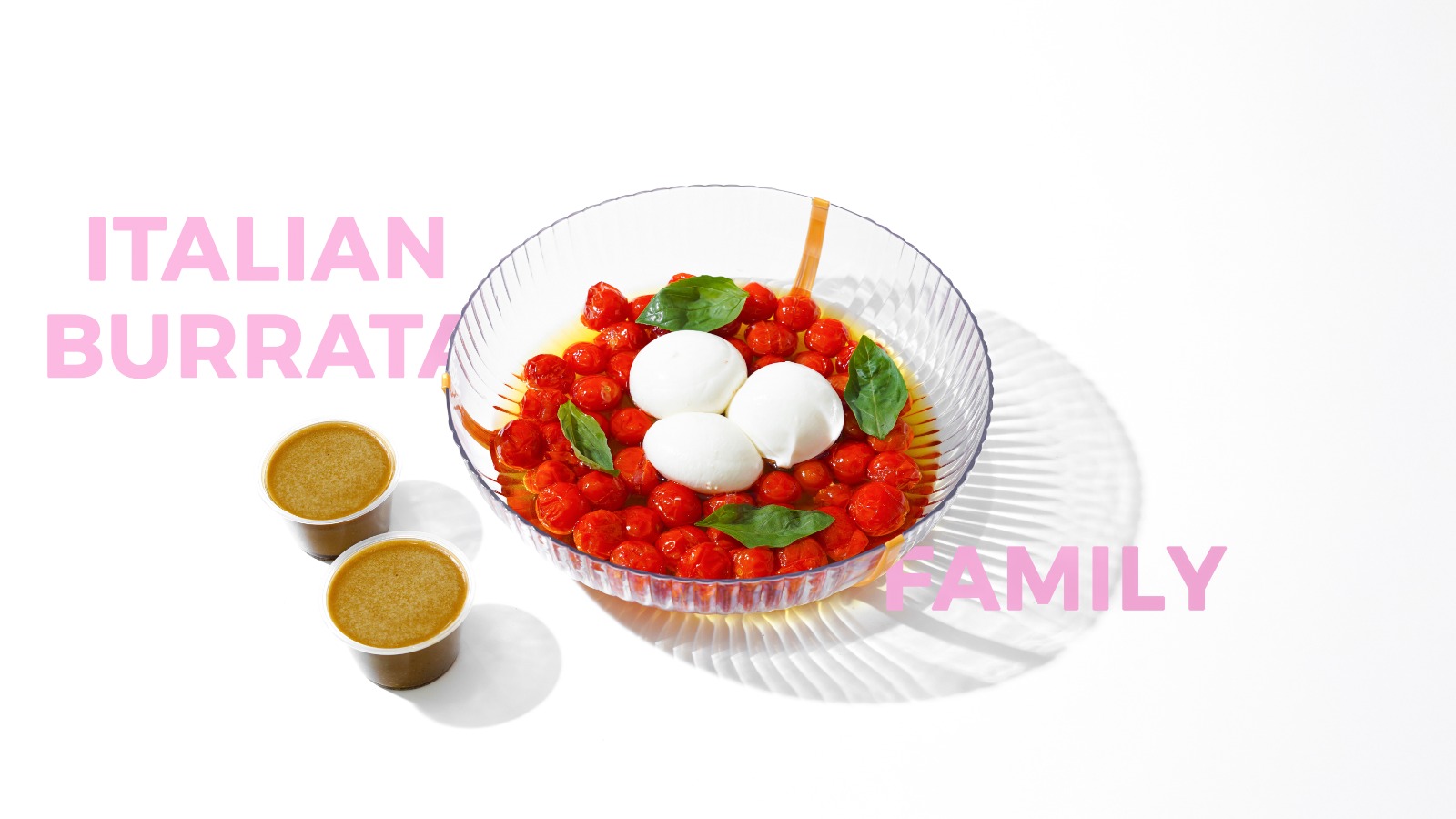 Italian Burrata Salad Family